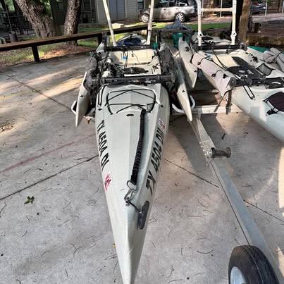 2016 Hobie Sailing Kayak And Trailer
