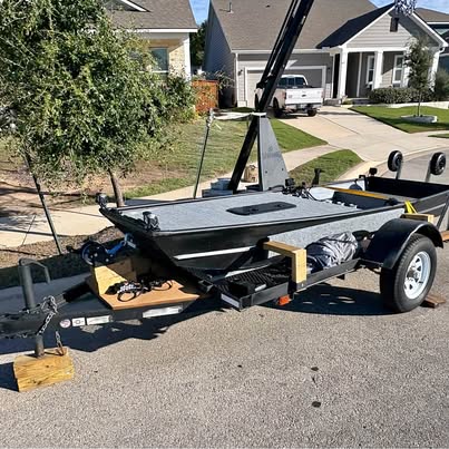 12FT Aluminum Jon Boat
