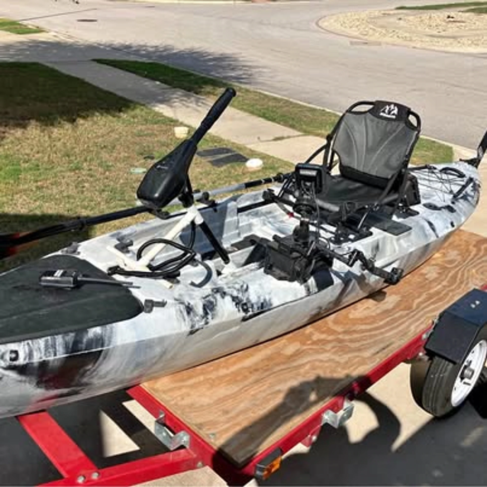 Fishing Kayak W/trailer